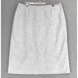 Vesti Career Pencil Skirt Size 14 Lined Gray